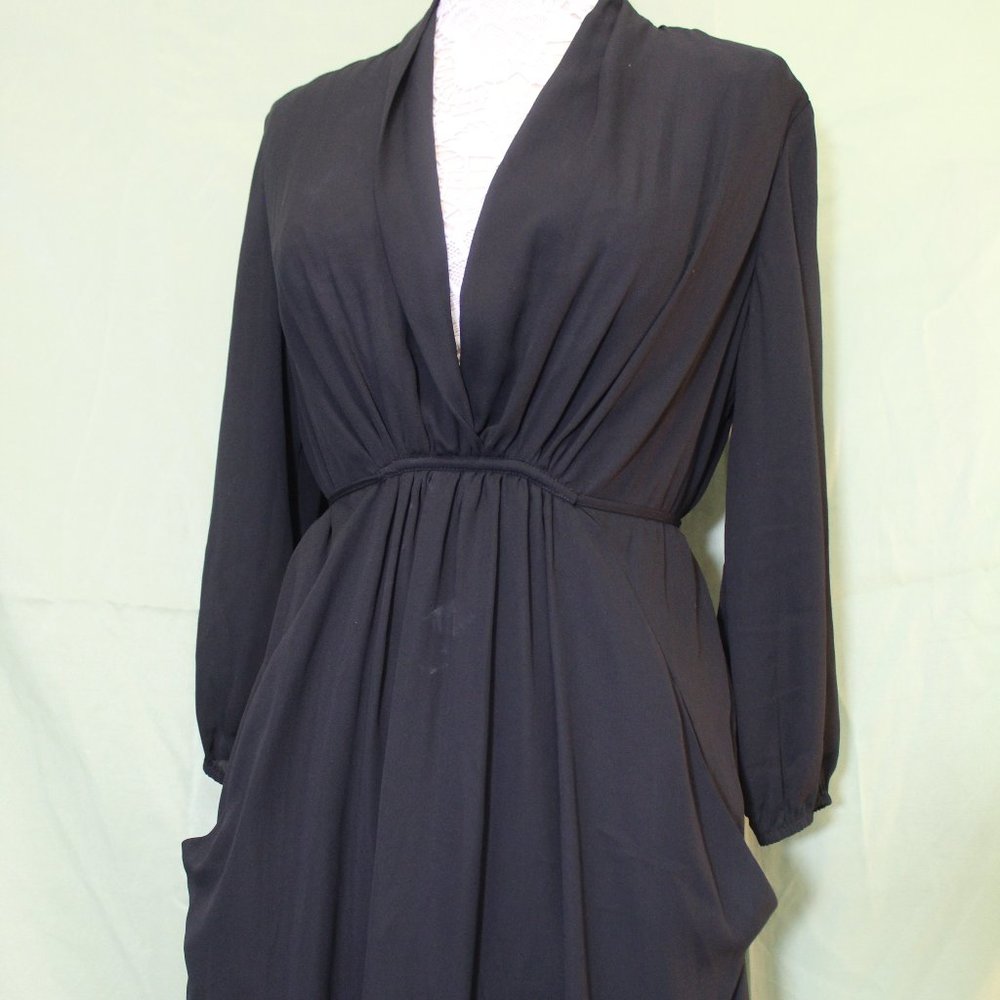 Flattering Black Baby Doll Dress